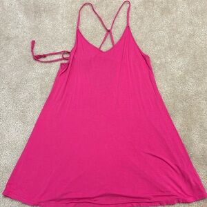 Hot Pink Swim Coverup from Victoria Secret